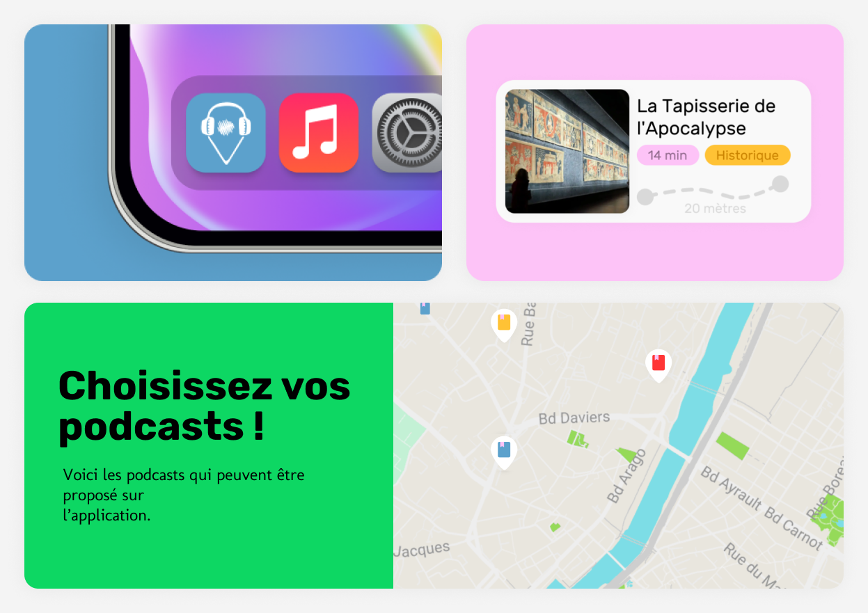 Charte graphique et logo officiel de Podcar